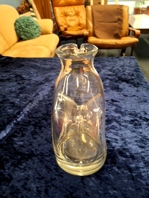 Glas Karaffel  med hul igennem midten